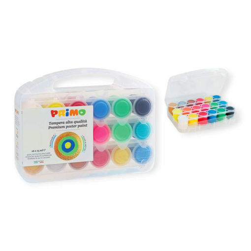 Picture of CMP PRIMO POSTER PAINT SET 18POTS X25ML IN PP CASE